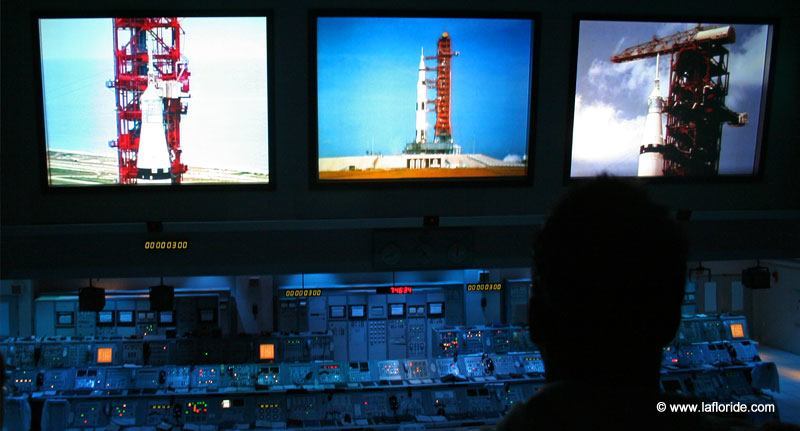 Apollo launch control room