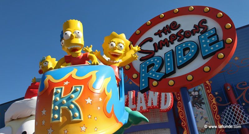 The Simpsons Ride, Universal Studios Orlando