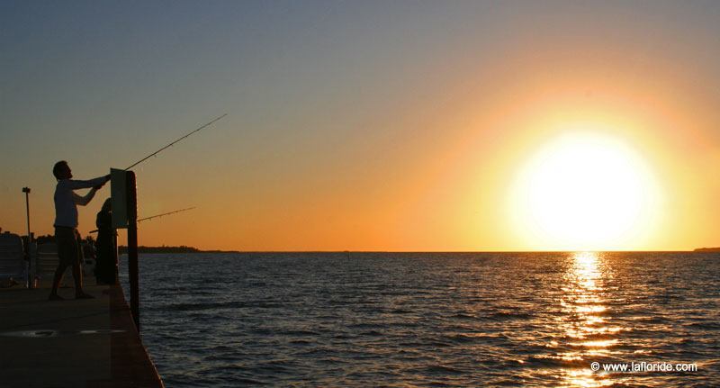 Coucher de soleil à Key Largo