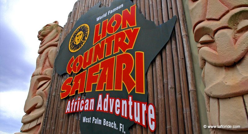 Entrée du Lion Country Safari