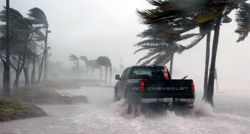 Ouragan en Floride